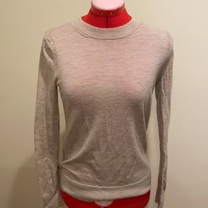 Beige cashmere sweater